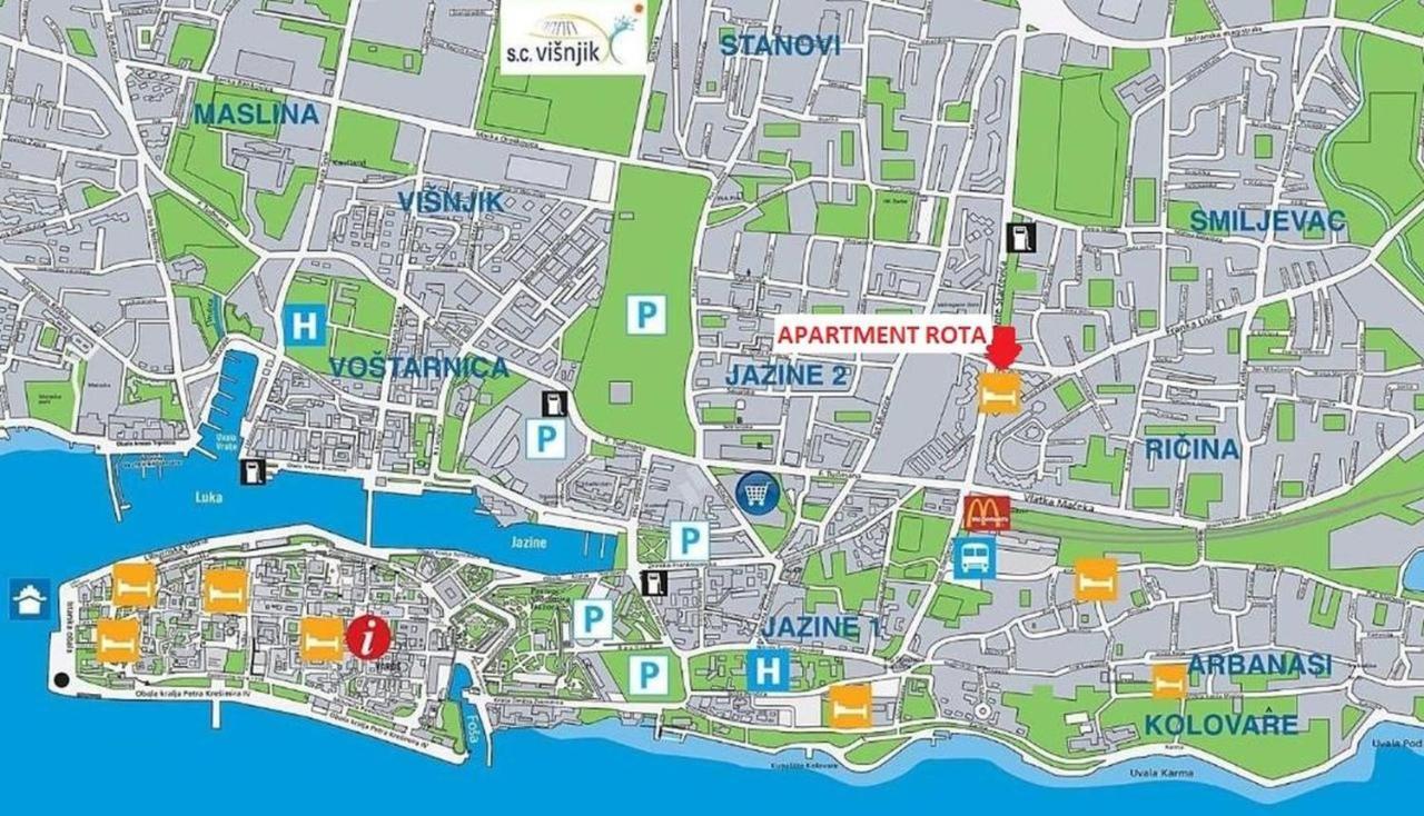 Apartment Rota 扎达尔 外观 照片